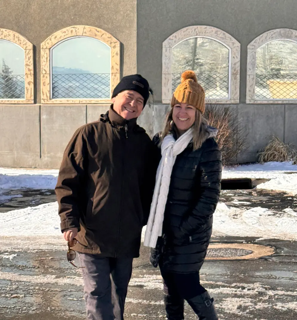 Monica and Luis, the owner's of B3nji's Auto Repair